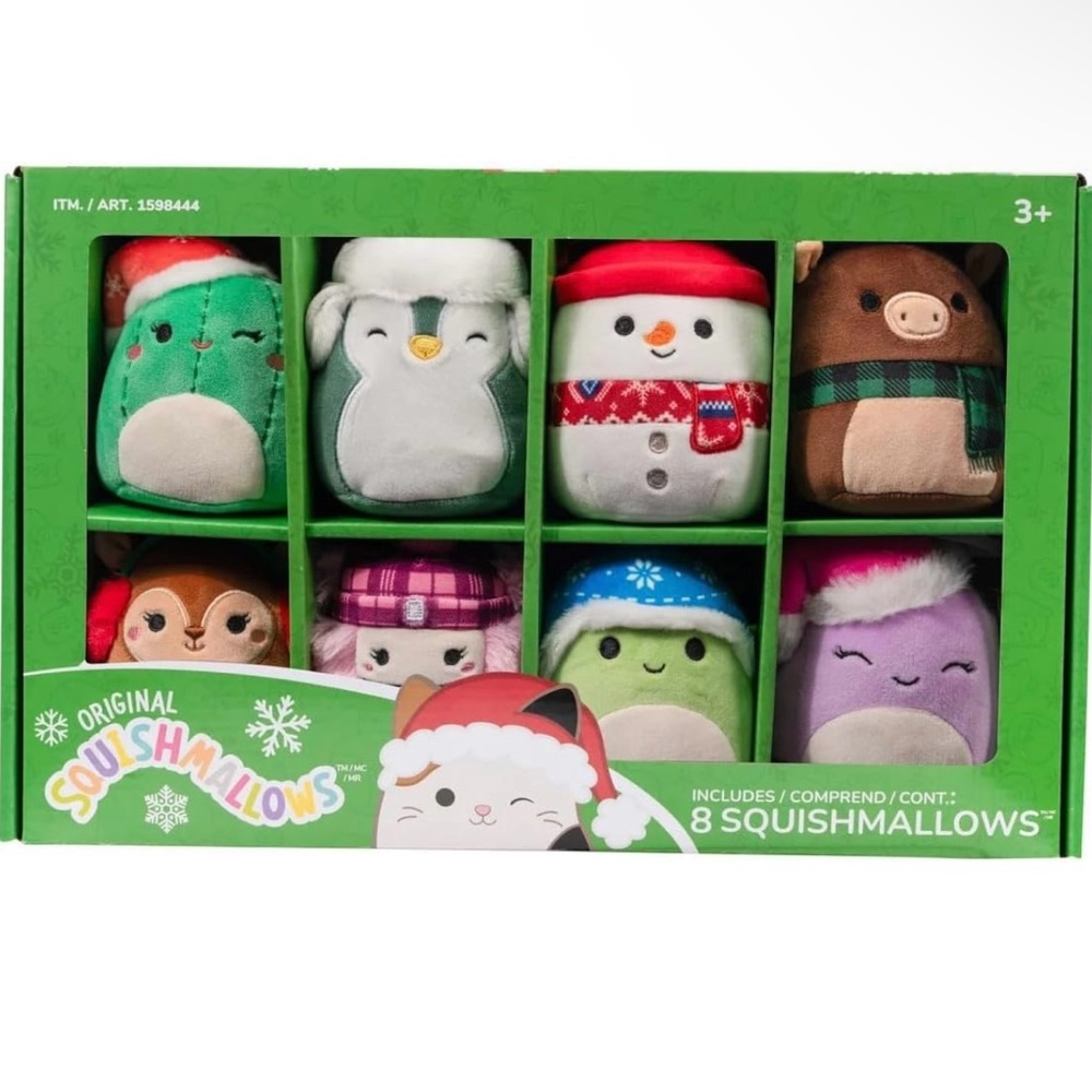 BNWB SQUISHMALLOWS SET OF 8